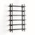 Clean and modern, this handsome wine rack is made of round metal stock. It effortlessly showcases your favorite six...