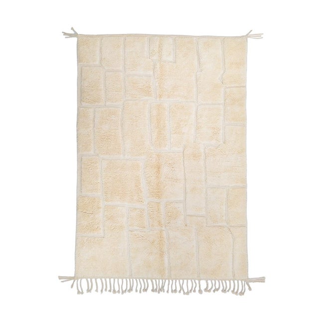 Hand-Knotted Wool Rug by Azele Studio For Sale - Image 12 of 12