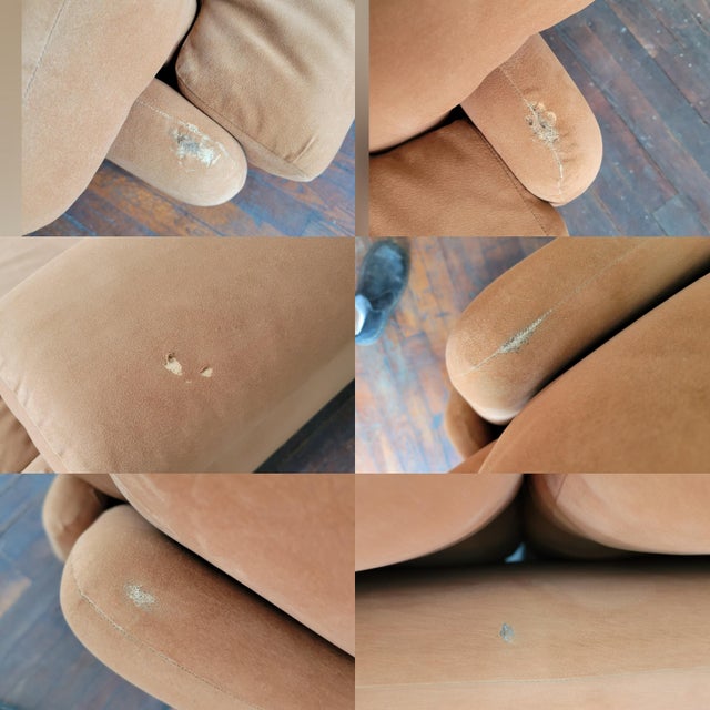 1970s Coronado Loveseat Attributed to Afra & Tobia Scarpa for B&b Italia For Sale - Image 12 of 13