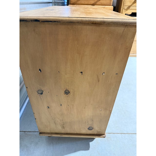 Antique Pine Two Over Two Drawers - Chest of Drawers From England For Sale - Image 17 of 18