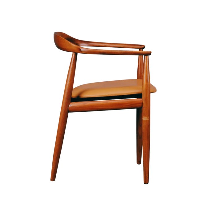 Danish Armchair by Illum Wikkelso for Niels Eilersen, 1950s For Sale - Image 6 of 10
