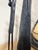 Vintage Ebony Heavy Wood African "Thinkers" Stick Figures Sculptures Lot of 3 For Sale - Image 9 of 11
