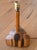 Vintage Brutalist Rustic Carved Wood Log Cluster Table Lamp For Sale - Image 4 of 11