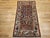 Antique Persian Malayer Area Rug, Hand-Knotted Wool, Geometric Pattern, 4x7, Navy & Ivory For Sale - Image 9 of 17