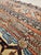 Mid 20th Century Antique Persian Bakhshaish Carpet, Handmade Wool Rug, Ivory and Rust For Sale - Image 5 of 18