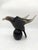 Black Murano Glass Bird Statue by Lucio Zanetti, 1980s For Sale - Image 6 of 6