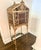 A rare and exceptionally decorative antique gilt bronze mailbox attributed to Oscar Bach, celebrated for his richly...