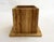 Vintage Square Travertine Planter, 1970s For Sale - Image 3 of 11