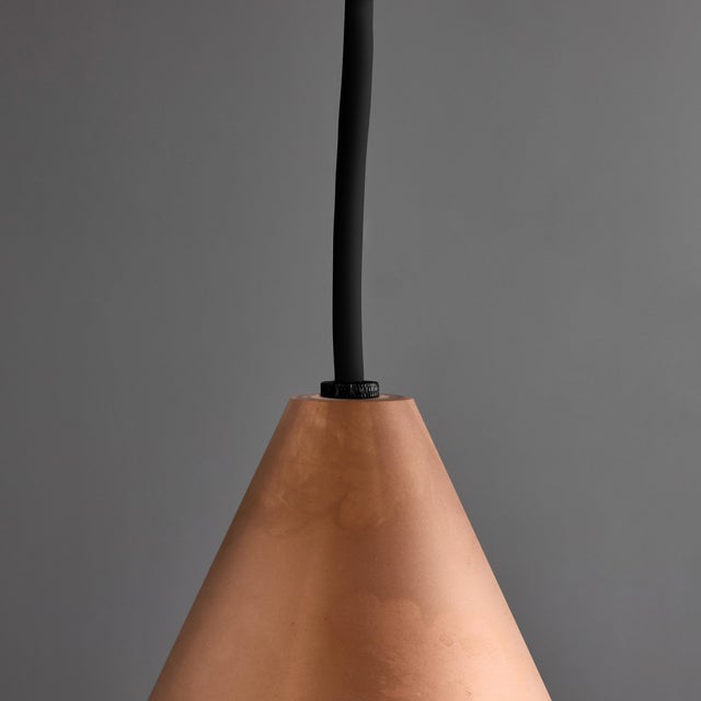 Hans-Agne Jakobsson Raw Copper 'Tratten' Outdoor Pendant For Sale - Image 12 of 12