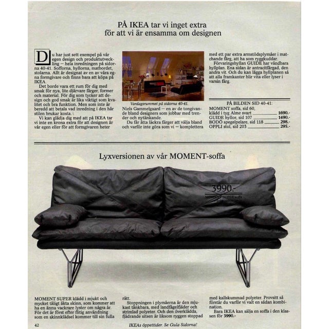 Vintage Moment Super Sofa by Niels Gammelgaard for Ikea, 1980s For Sale - Image 6 of 8