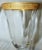 1920-1930s American Gilt Rim and Crystal Wine Stems- Set of 5 For Sale - Image 4 of 5