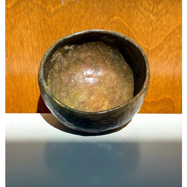 Mid 19th Century Japanese Chawan Tea Bowl by Tannyu 10th Raku Edo Period For Sale - Image 5 of 15