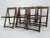 Mid-Century Folding Chairs by Aldo Jacober for Alberto Bazzani, 1960s, Set of 6 For Sale - Image 10 of 15