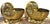 Gold Large Pair Polished Brass Nautilus Shell Vase by Sarreid, Spain, Circa 1970s For Sale - Image 8 of 10