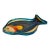 Vintage Hand Painted Papier-Mâché Fish Serving Tray, Made in Mexico For Sale