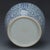 1960s Vintage Chinese Blue and White Porcelain Double Happiness Lidded Jar Scrolling Floral Chinoiserie Decor For Sale - Image 5 of 8