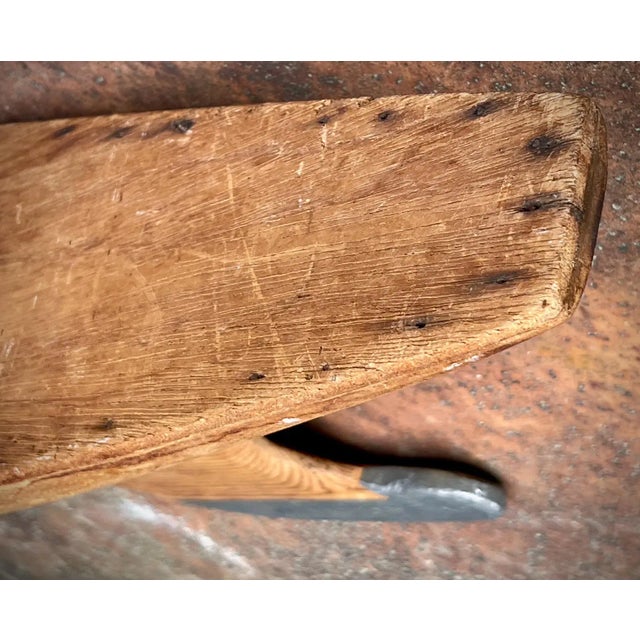 American Antique Model Sailboat Hull Great Quality Hand Made. Pond Boat. Vintage Nautical Decor For Sale - Image 3 of 8