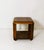 A Two-Tier Art Deco side table made of burr walnut and oak in France around 1925