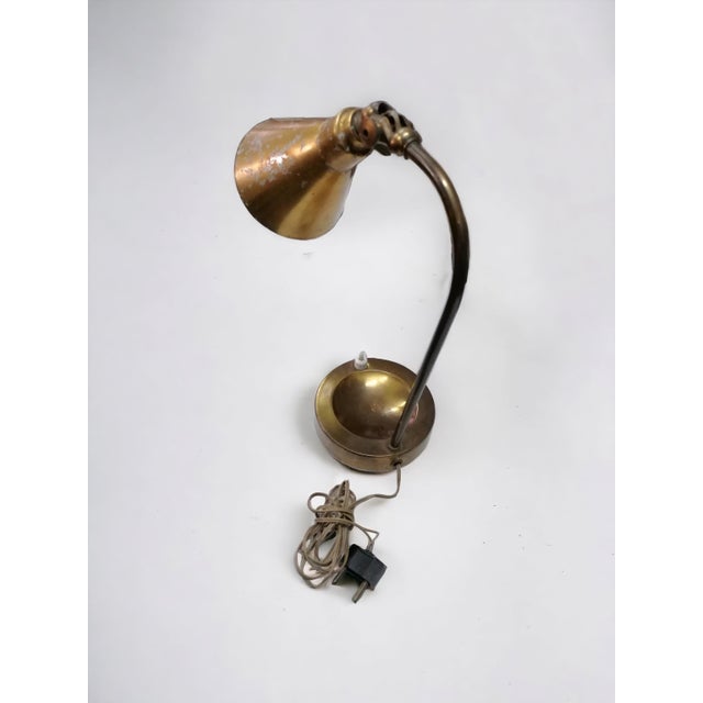 Brass Table Lamp, 1940s, in Good conditions. Designed 1920 to 1949 European Plug (up to 250V).The wiring of this item may...