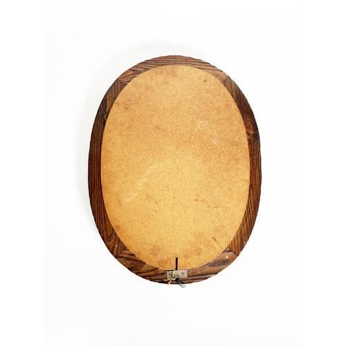 Wooden Chalet Mirror in Dark Brown, France, 1960s For Sale - Image 11 of 12
