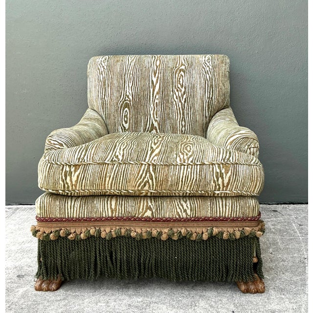 Vintage Lions Paw Lounge Chair For Sale - Image 14 of 18