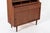 Brown Mid Century Danish Teak Wood Bookcase Cabinet & Secretary Desk 1960s For Sale - Image 8 of 14