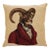 Reginald Ram Tapestry Cushion With Feather Filler - 46x46cm (18"x18") For Sale