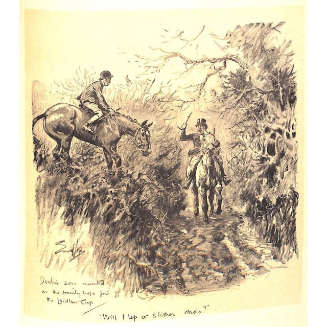 "'Osses and Obstacles" 1935 Charles "Snaffles" Johnson Payne For Sale - Image 9 of 16