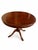 1940s Vintage Extendable Round Dining Table in Burl Walnut Veneer, 1930 For Sale - Image 5 of 5