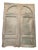 Double Carriage Doors in Natural Wood, 19th Century, Set of 2 For Sale