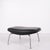 Set of Model EJ100 Ox Chair with Ottoman in Black Leather by Hans J. Wegner for Fredericia, 1960s For Sale - Image 12 of 15