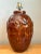 Late 20th Century Vintage Brown Glazed Ceramic Elephant Lamp For Sale - Image 5 of 12