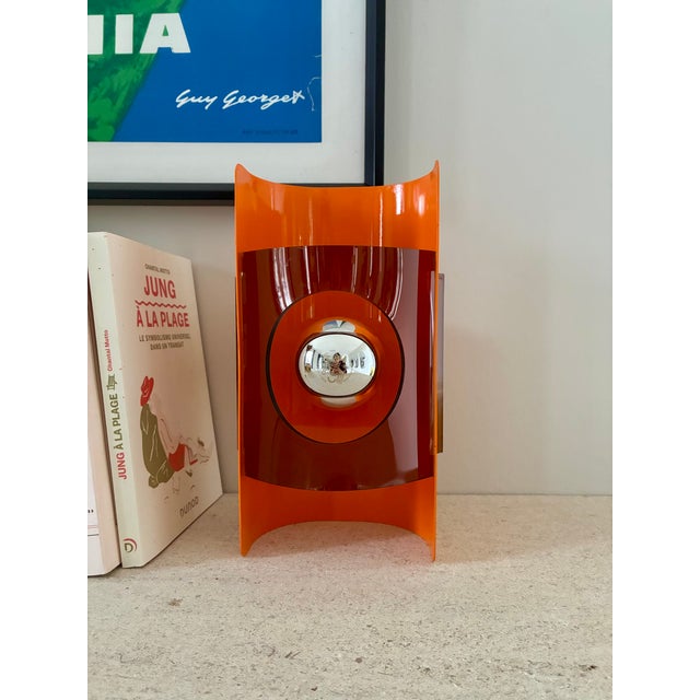 1960s Vintage Wall Light in Metal and Acrylic Glass, 1960s For Sale - Image 5 of 5