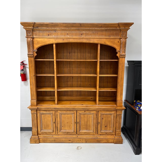 Ethan Allen Library Bookcase Chairish