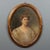 E. Pas\., Painting Portrait of a Young Woman, Oil on Canvas For Sale - Image 11 of 11