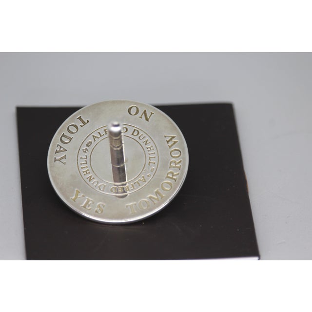 Sterling Silver Spinning Top Office Desk Decor For Sale - Image 12 of 18