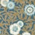 Harlequin Komovi Wallpaper in Midnight/Gold - a Sample For Sale