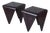 Rosewood Petalas Side Tables from Jorge Zalszupin, Set of 2 For Sale