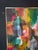 Green Abstract Oil on Canvas Painting, Modern Style, Late 20th Century For Sale - Image 8 of 9