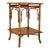 19th Century French Bamboo Side Table For Sale