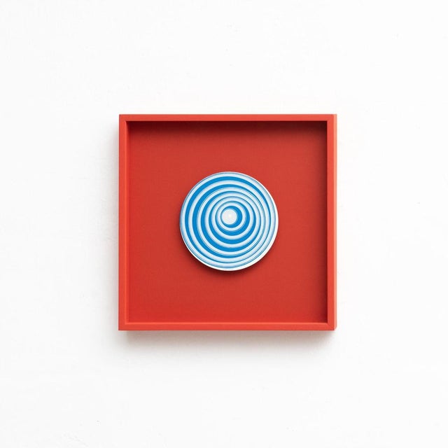 Marcel Duchamp Rotorelief, 1987 Konig Series 133. This piece is attributed to the mentioned designer/maker. It has no...