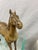 Vintage Iron Full Bodied Horse Doorstop For Sale - Image 4 of 9