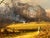 Farm in the Woods at Winter in the English Countryside with Warm Brown Colours Circa 1990 For Sale - Image 4 of 15