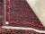 Wine Vintage Persian Tabriz Handmade Oriental Wine Red, Ivory & Navy Rug For Sale - Image 8 of 9
