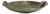 1970s Germany Forest Green Ceramic Serving Bowl For Sale