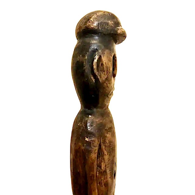 African African or African American Wood Sculpture For Sale - Image 3 of 7