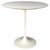 Mid-Century Swiss Modern White Laminate and Metal Coffee Table from Vitra, 1960s For Sale