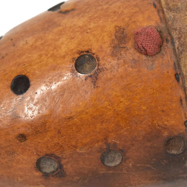African Early 20th Century Nyamwezi Beaded Fertility Doll Gourd with Shells Tanzania For Sale - Image 3 of 5