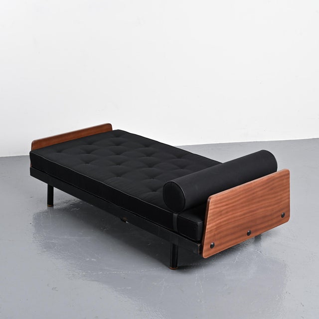 Scal Bed by Jean Prouvé for Steph Simon, 1960s For Sale - Image 9 of 15