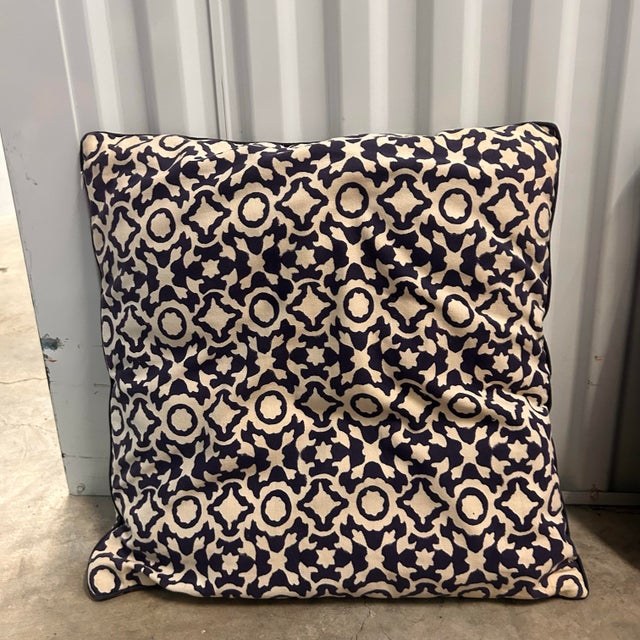 Contemporary Pair of Roller Rabbit Pillows For Sale - Image 3 of 5